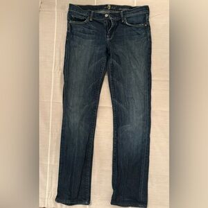 7 For All Mankind Women’s Straight Leg Jeans Size 30
